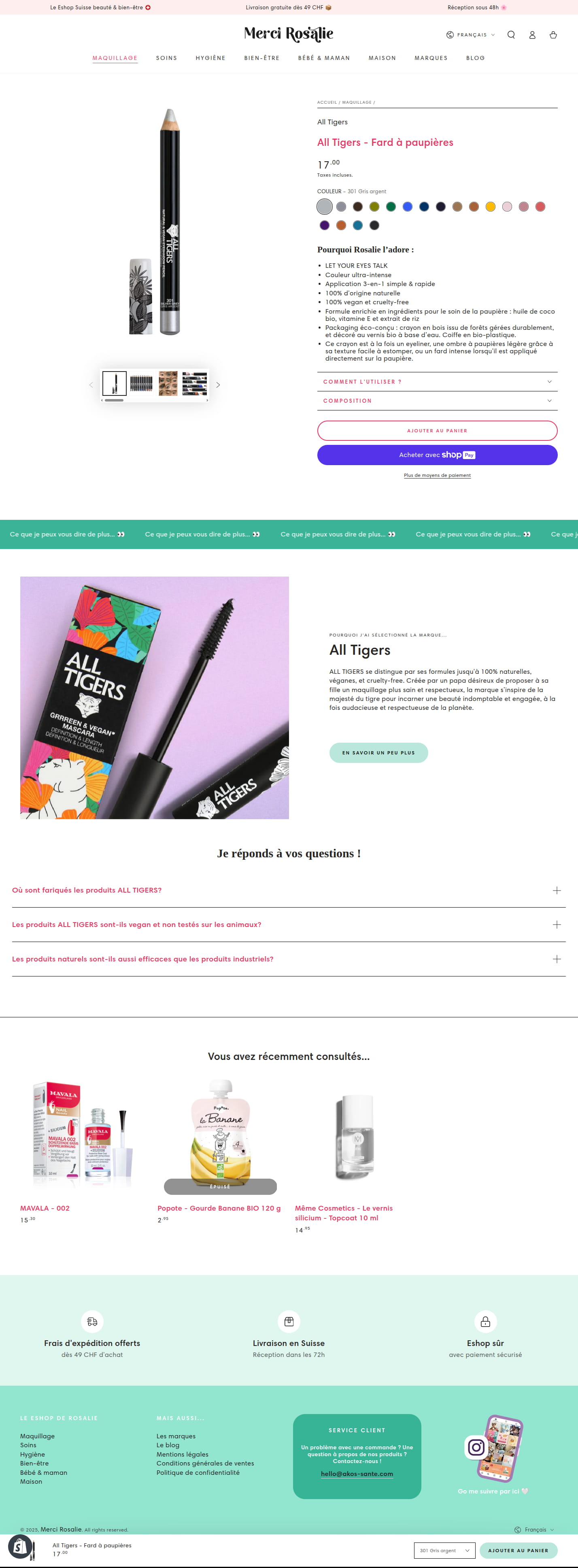 Product page
